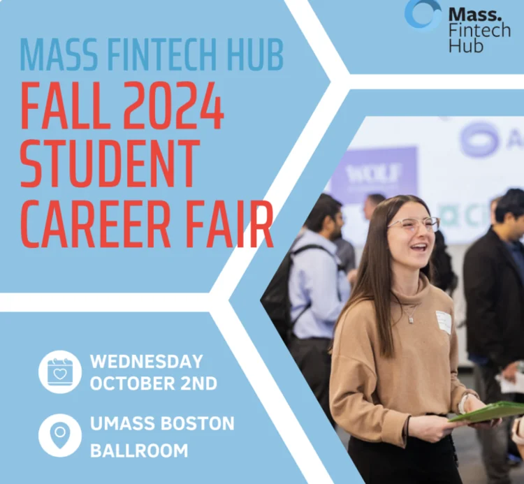 mass fintech hub student career fair October 2024